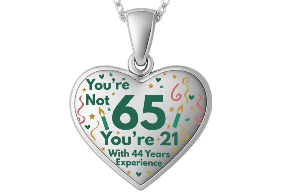 65th Birthday Heart Shape POD Design: Creative Tips to Avoid Common Mistakes