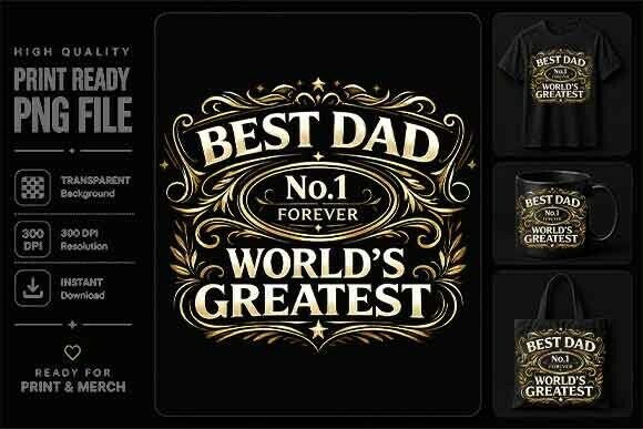 Best Dad Vintage Shirt PNG Design Guide