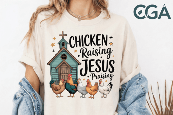 Chicken Raising Jesus Praising PNG: A Unique Blend of Faith and Farm Life