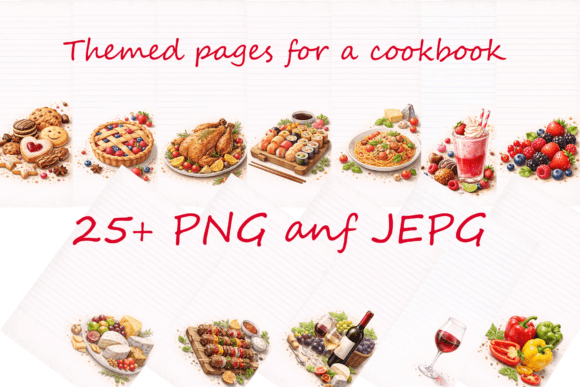 Create Your Own Cozy and Magical Cooking Book with Printable Cooking Journal Pages