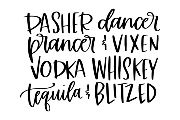 Dasher Dancer Whiskey Tequila and Blitzed: A Modern Twist on Holiday Spirit