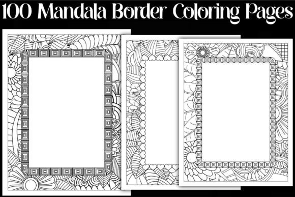 Discover the Artistic Potential of Mandala Border Coloring Pages