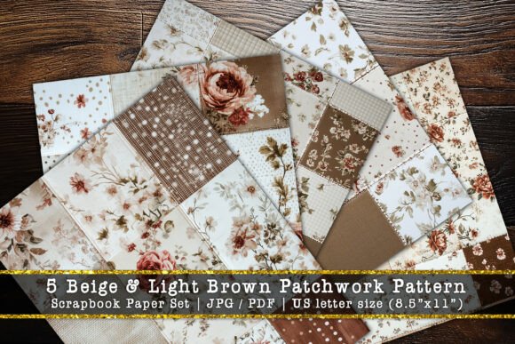 Embracing Timeless Craft: The Rise of Beige Light Brown Patchwork Scrapbooks in Creative Industries