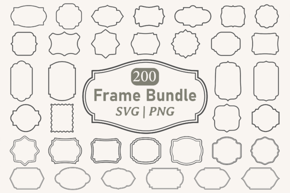 Frame SVG Bundle: A Creative Solution for Crafters and Designers