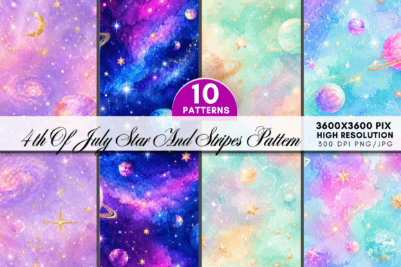 Galaxy Digital Paper Bundle: Elevate Your Creative Projects