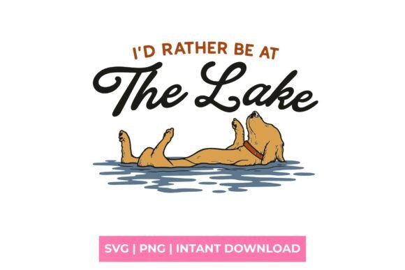 I’d Rather Be at the Lake Dog SVG: A Comprehensive Guide for Creators