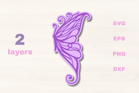 Layered Butterfly Celestial SVG Design Guide