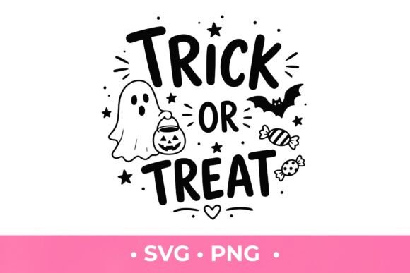 Trick or Treat SVG: A Halloween Design Asset